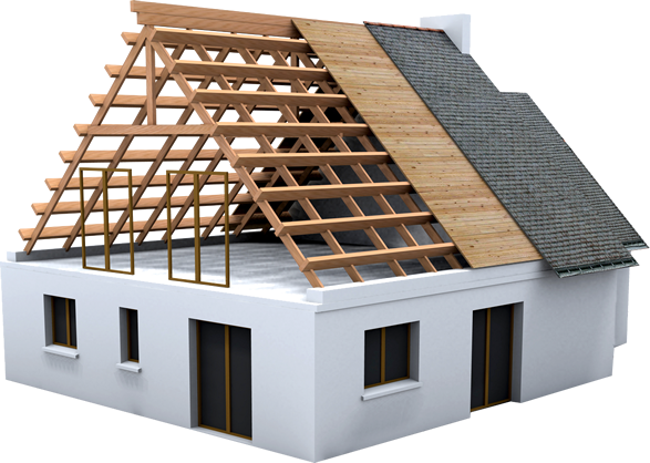 residential roofing project