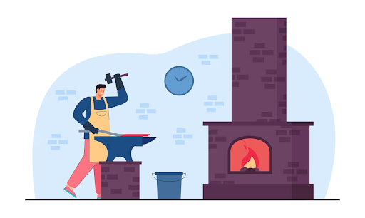 chimney rebuilding process