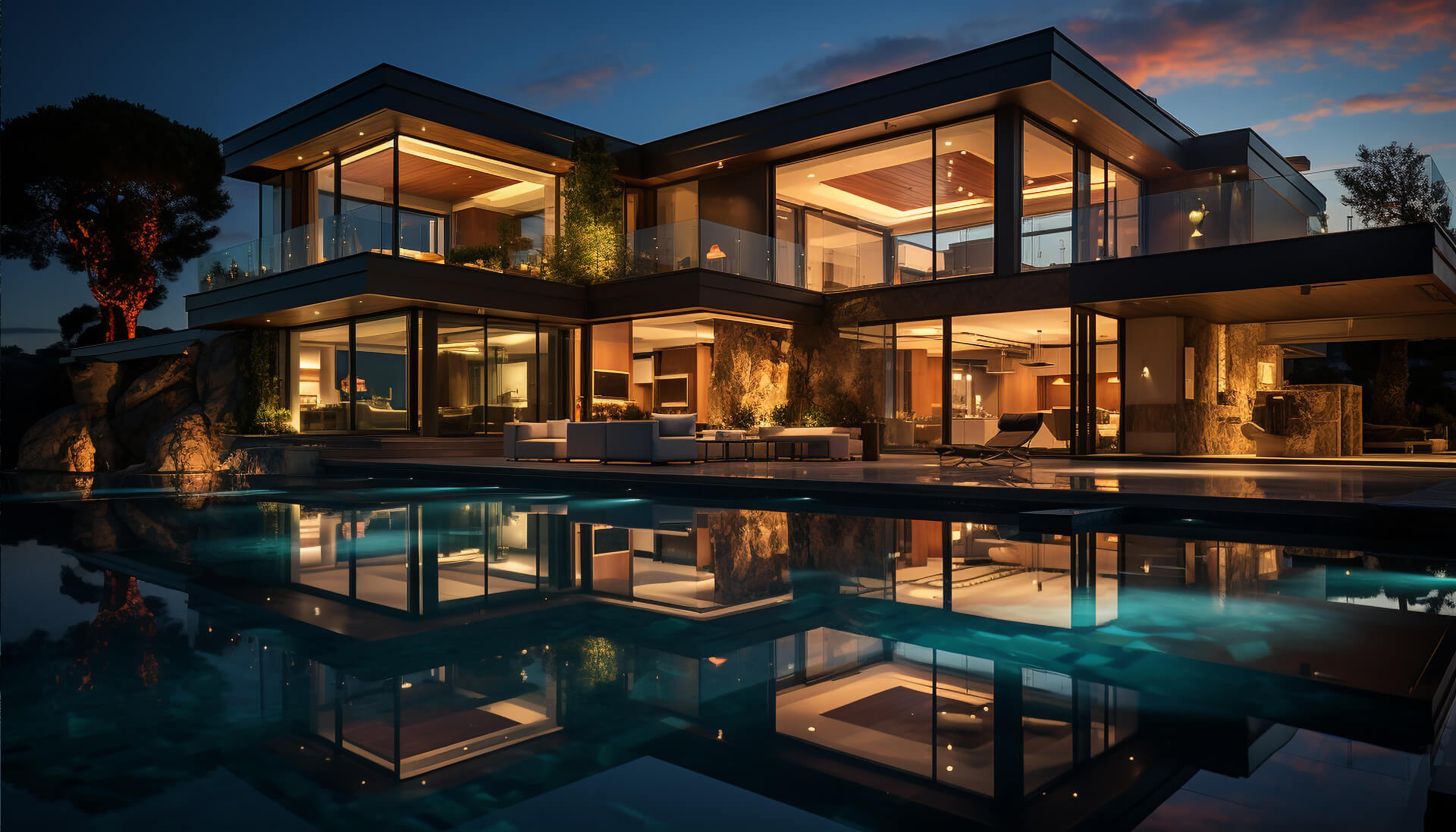 modern-architecture-reflects-illuminated-swimming-pool-dusk-generated-by-artificial-intelligence (1)